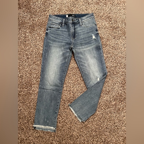 Kut from the Kloth Denim - ANKLE STRAIGHT LEG DENIM PANT